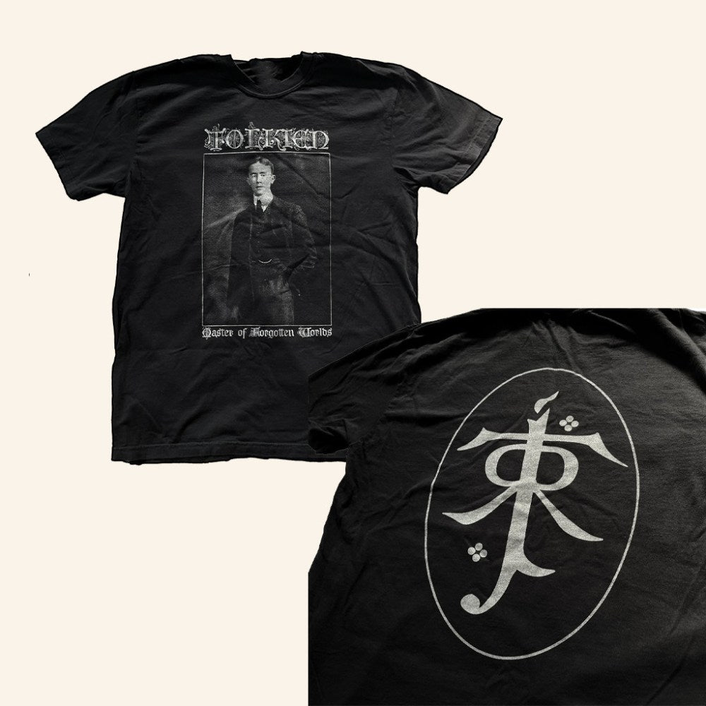 Isolation Man Merch Forgotten Worlds Mithril T-Shirt JRR Tolkien Portrait Shirt Gifts For Him - GypsysystersGift