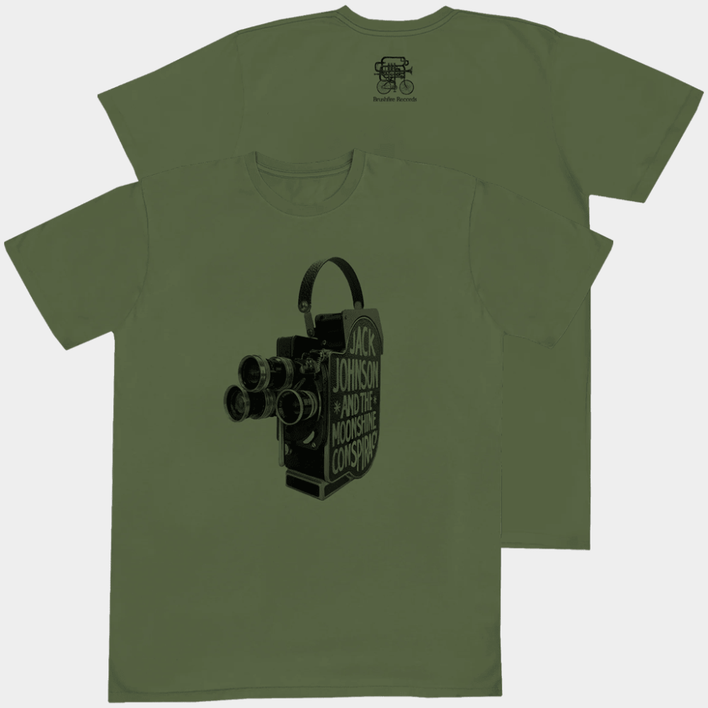 Jack Johnson Merch Bolex Camera T-Shirt Cool Gifts For Music Lovers - GypsysystersGift