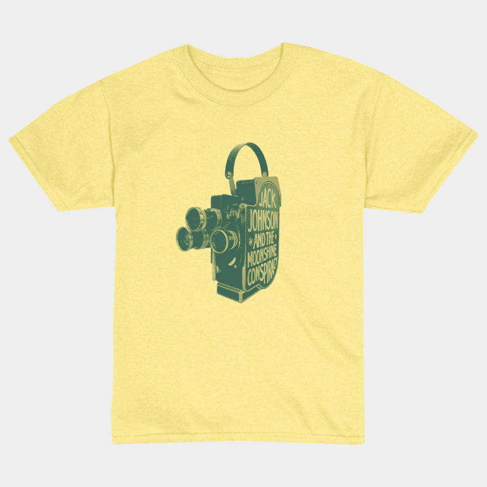 Jack Johnson Merch Bolex Camera T-Shirt Presents For Music Lovers - GypsysystersGift