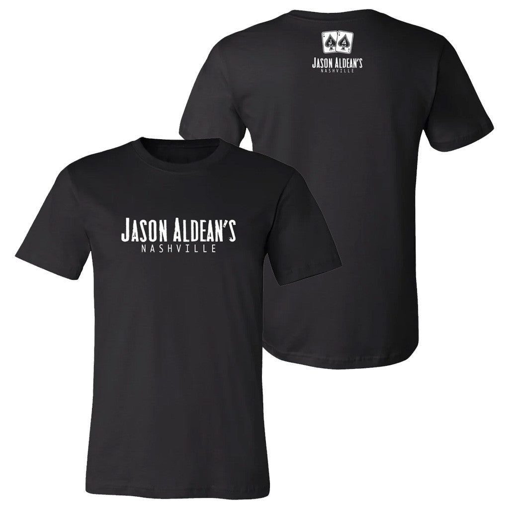 Jason Aldean Merch Tour 2025 Jason Aldean's Nashville Black Logo T-Shirt Gifts For Him - GypsysystersGift