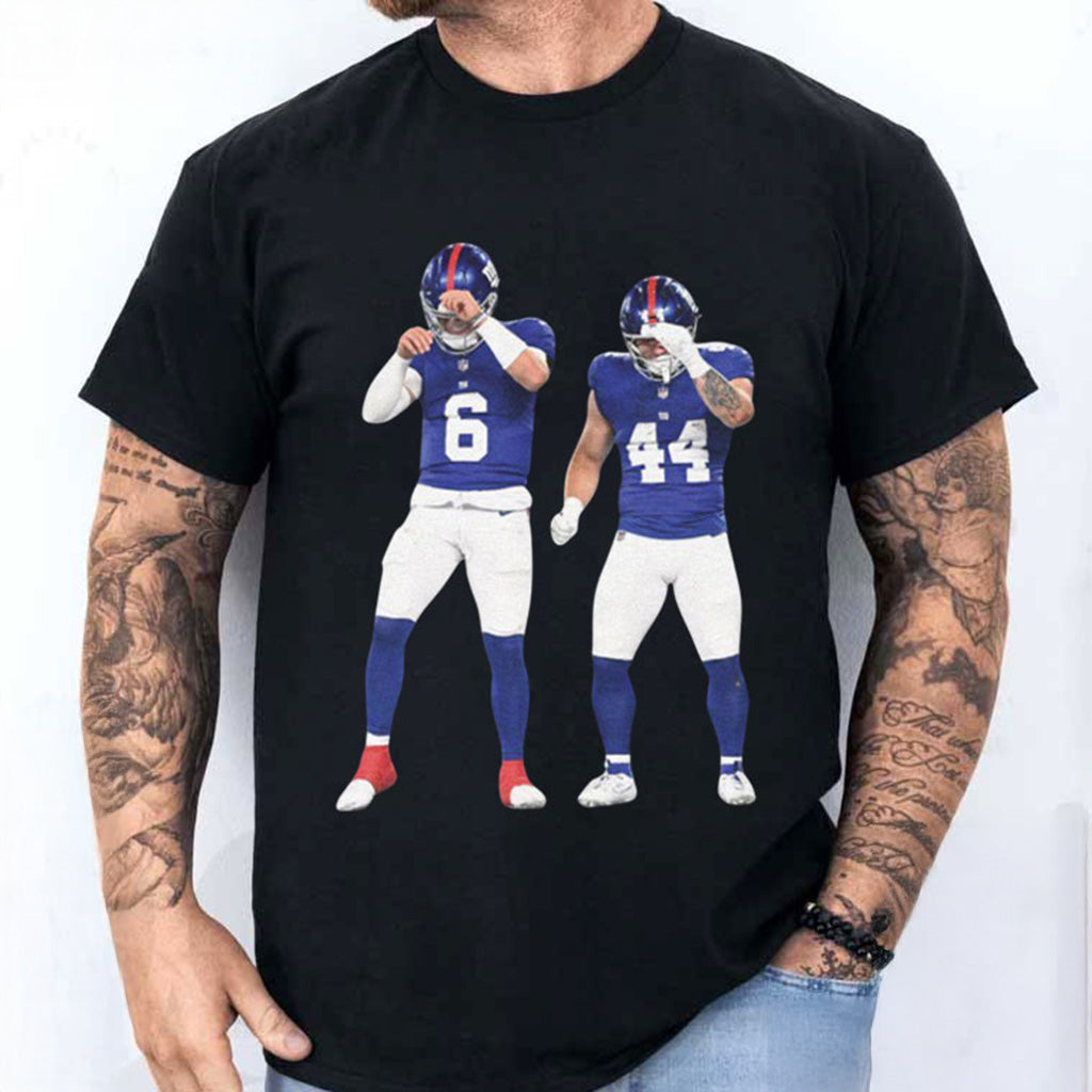 Jaxson Dart Cam Skattebo New York Football T-Shirt Presents For Football Lovers - Gypsysystersgift