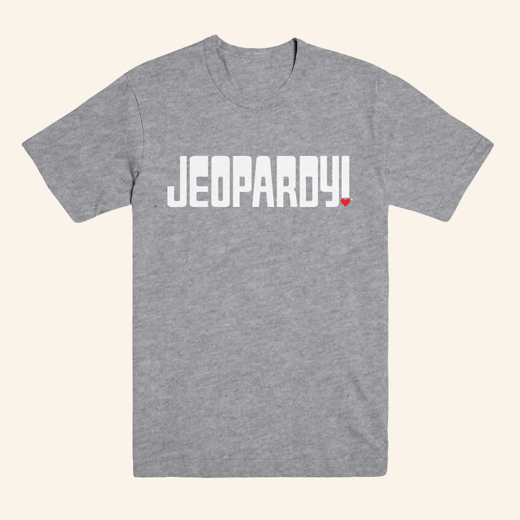 Jeopardy Merch Jeopardy Logo Valentine's Day T-Shirt Gifts For Girlfriend - Gypsysystersgift
