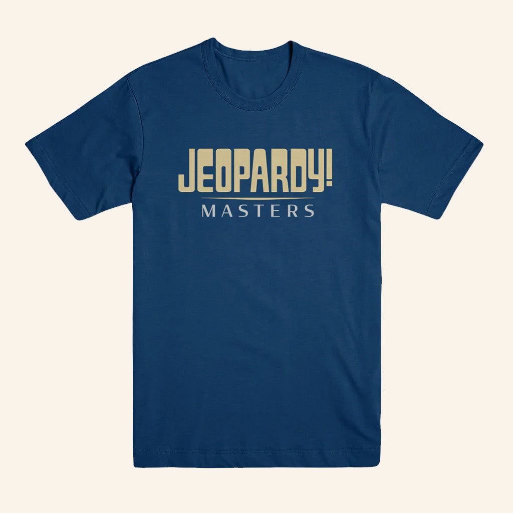 Jeopardy Merch Jeopardy Masters Tournament Logo T-Shirt Gifts For Him - Gypsysystersgift