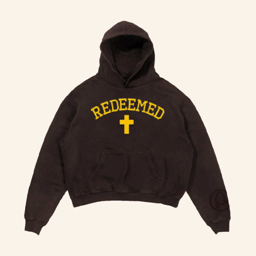 Jesus Image Merch Redeemed Hoodie Christian Apparel Christmas Gifts For Boyfriend - Gypsysystersgift