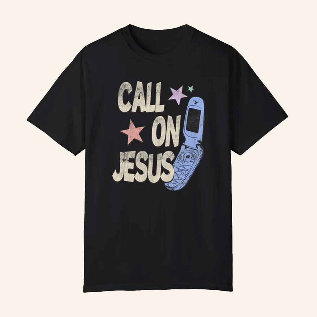 Jesus In The Street Merch Call On Jesus Vintage T-Shirt Birthday Ideas For Husband - Gypsysystersgift