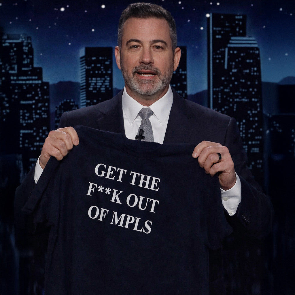 Jimmy Kimmel Get The Fck Out Of MPLS Shirt Abolish ICE Merch Get The Fck Out Of MPLS Clothing - GypsysystersGift
