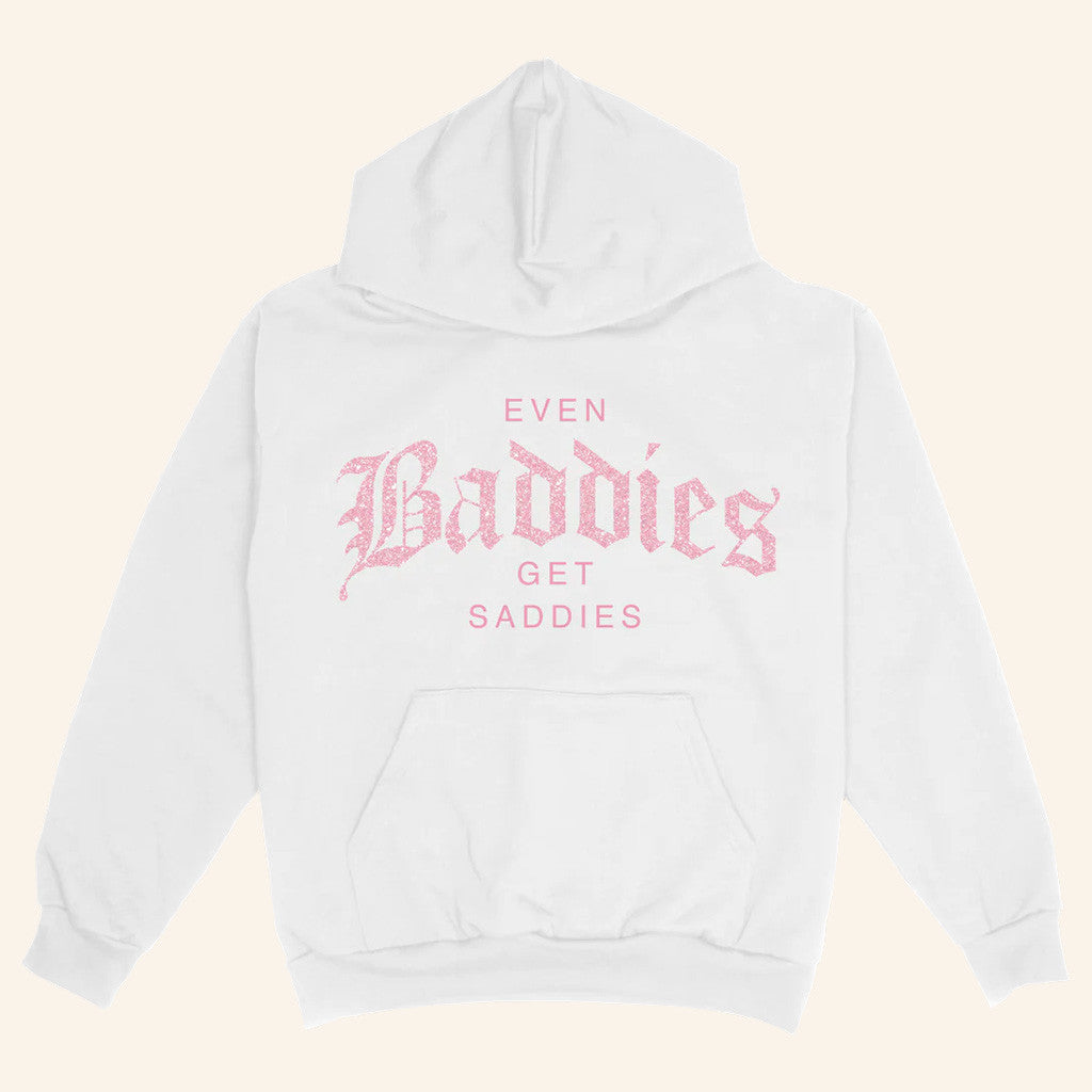 Joe Jonas Merch Even Baddie Gets Saddie Hoodie Music Lover Gift Ideas For Her - Gypsysystersgift
