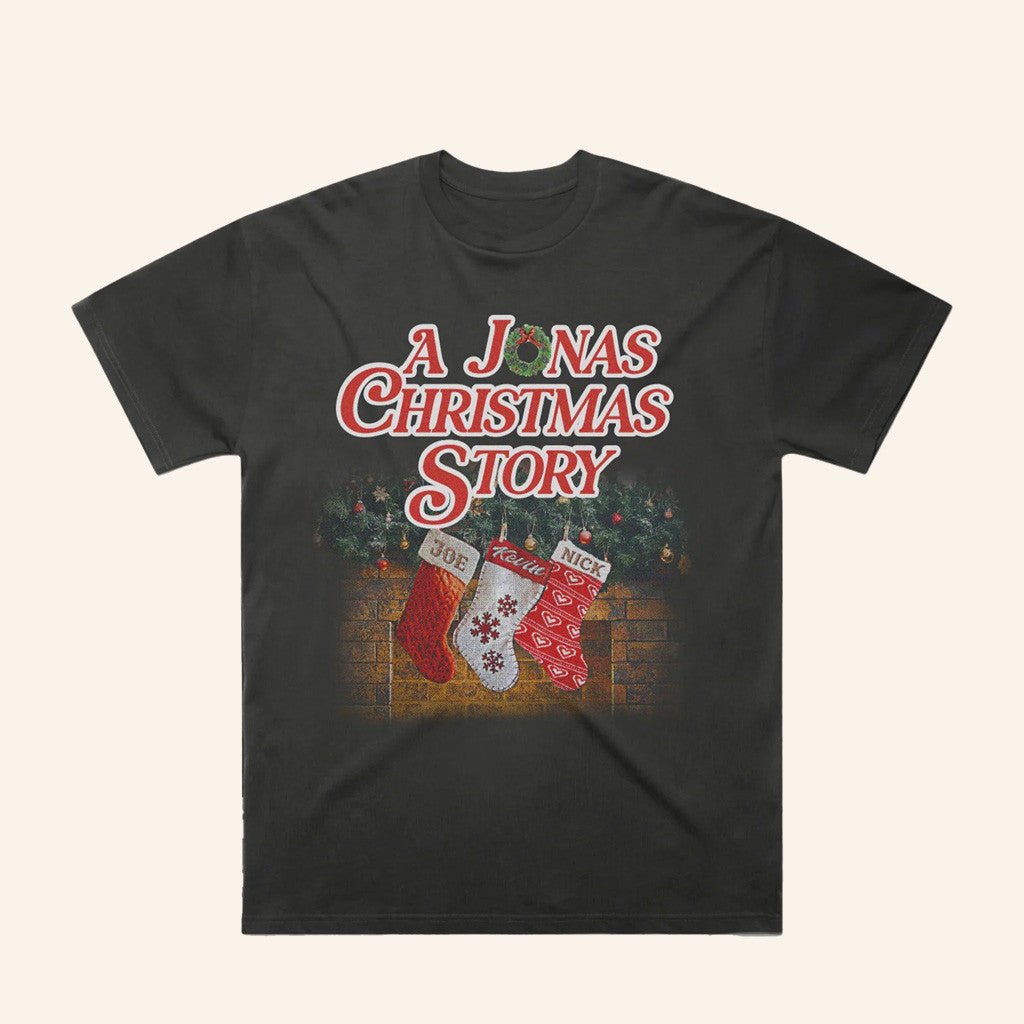 Jonas Brothers Merch A Jonas Christmas Story T-Shirt Christmas Presents For Him - Gypsysystersgift