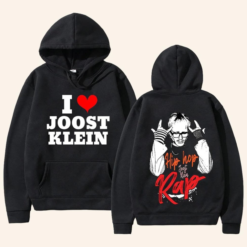 Joost Klein Merch I Love Joost Klein Hoodie Gifts For Hip Hop Fans - Gypsysystersgift