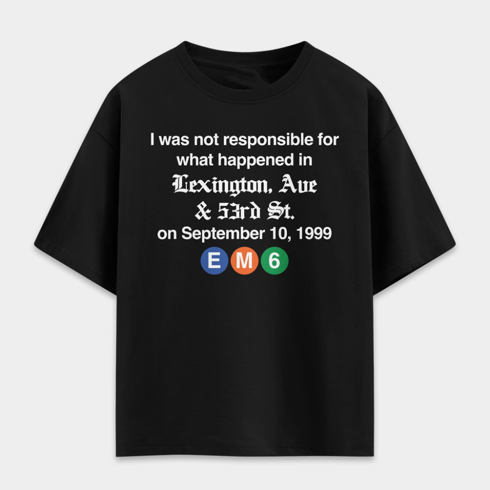 Jschlatt Merch Lexington Ave And 53Rd St T-Shirt Internet Meme Trending Shirt Gifts For Him - GypsysystersGift