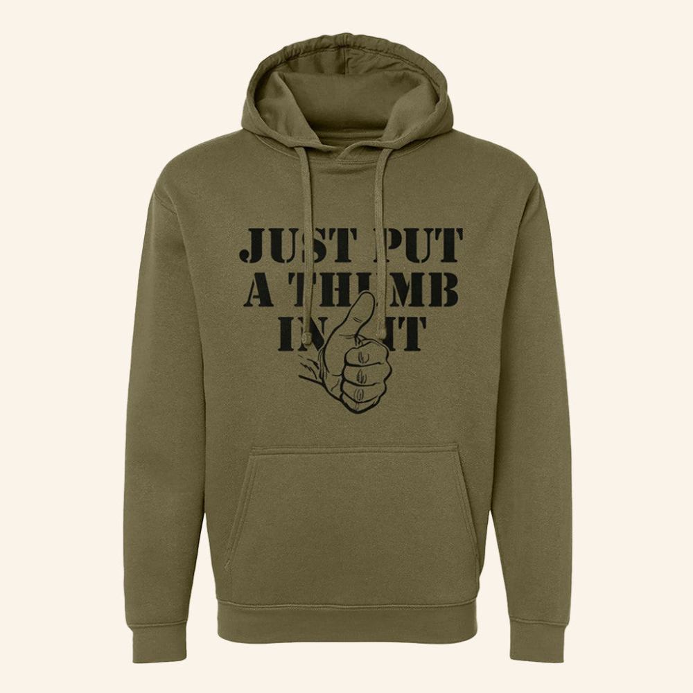Kentucky Ballistics Merch Put A Thumb In It Hoodie Birthday Gift Ideas For Husband - Gypsysystersgift