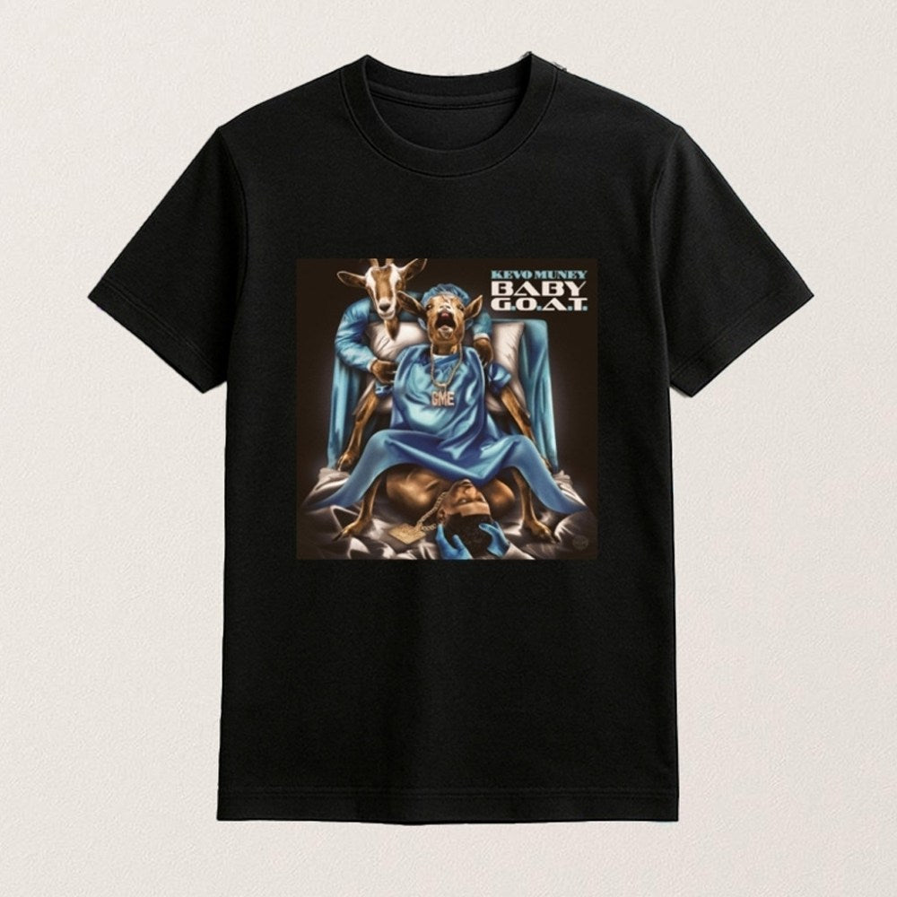 Kevo Muney Baby Goat Album Art Shirt Kevo Muney Merch Gifts For Rapper Fans - Gypsysystersgift