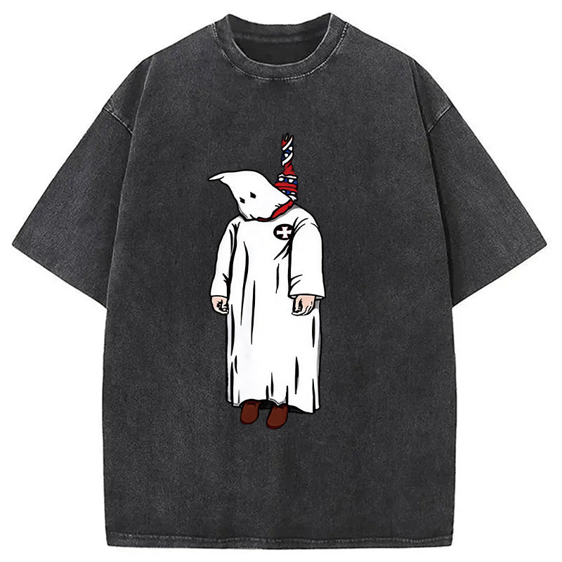 Kill The Klan Funny Washed T-Shirt Trendy Aesthetic Graphic Apparel Gifts For Her - Gypsysystersgift