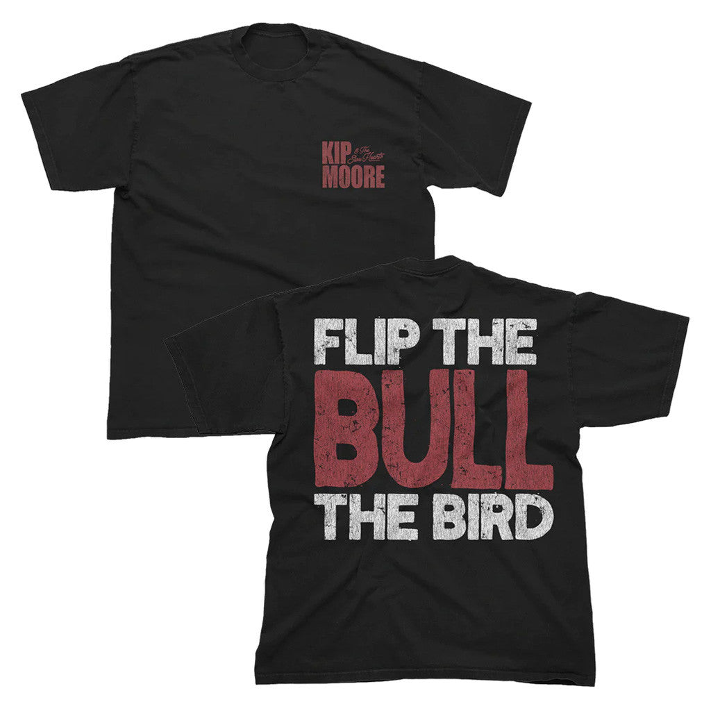 Kip Moore Merch Tour 2025 Flip The Bull T-Shirt Best Gifts For Him - GypsysystersGift