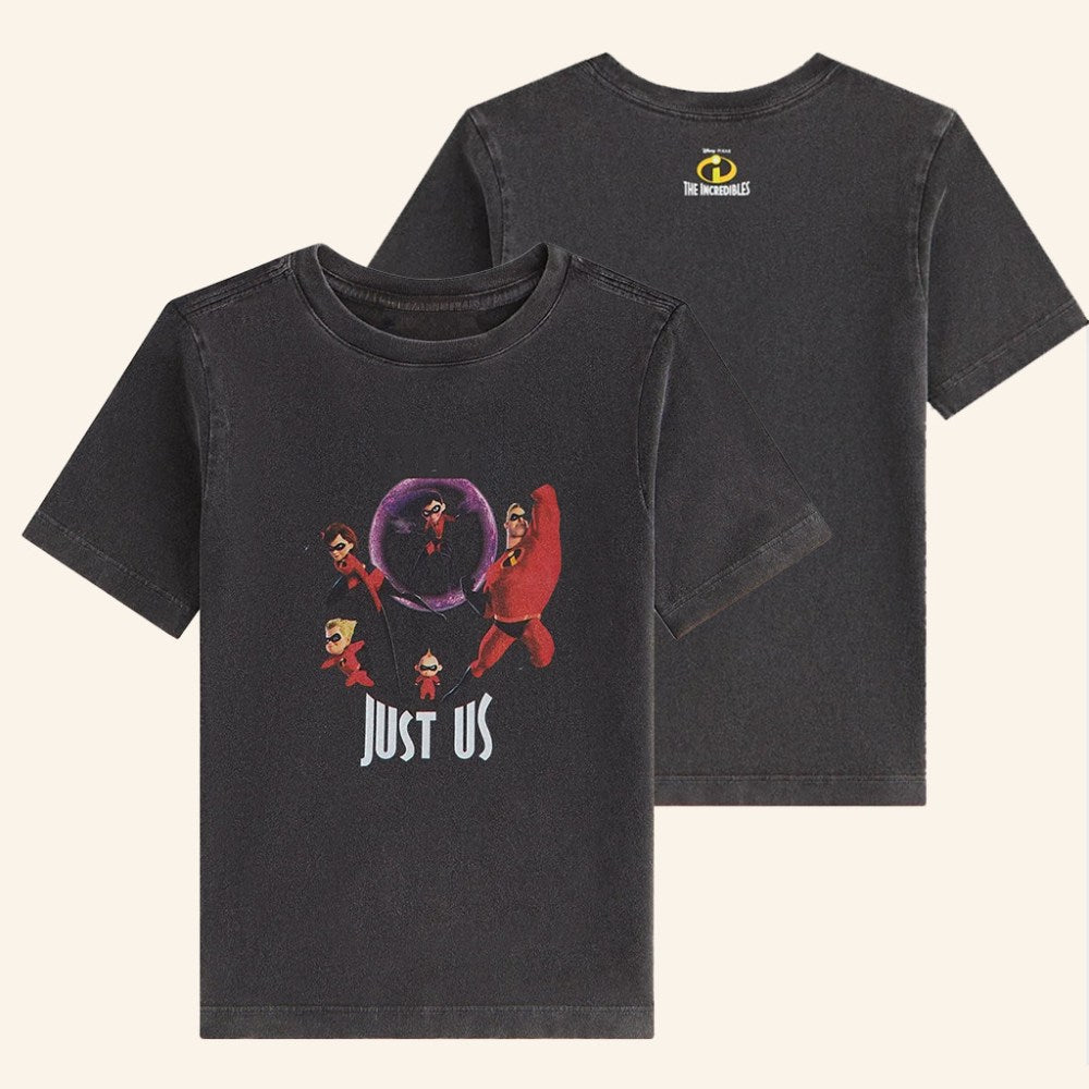 Kith Merch Kith For Pixar The Incredibles Just Us T-Shirt Xmas Gifts For Him - Gypsysystersgift