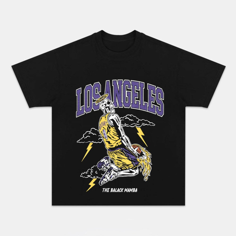 Kobe Bean Bryant V5 Graphic T-Shirt Los Angeles Basketball Shirt Gifts For Dad - Gypsysystersgift