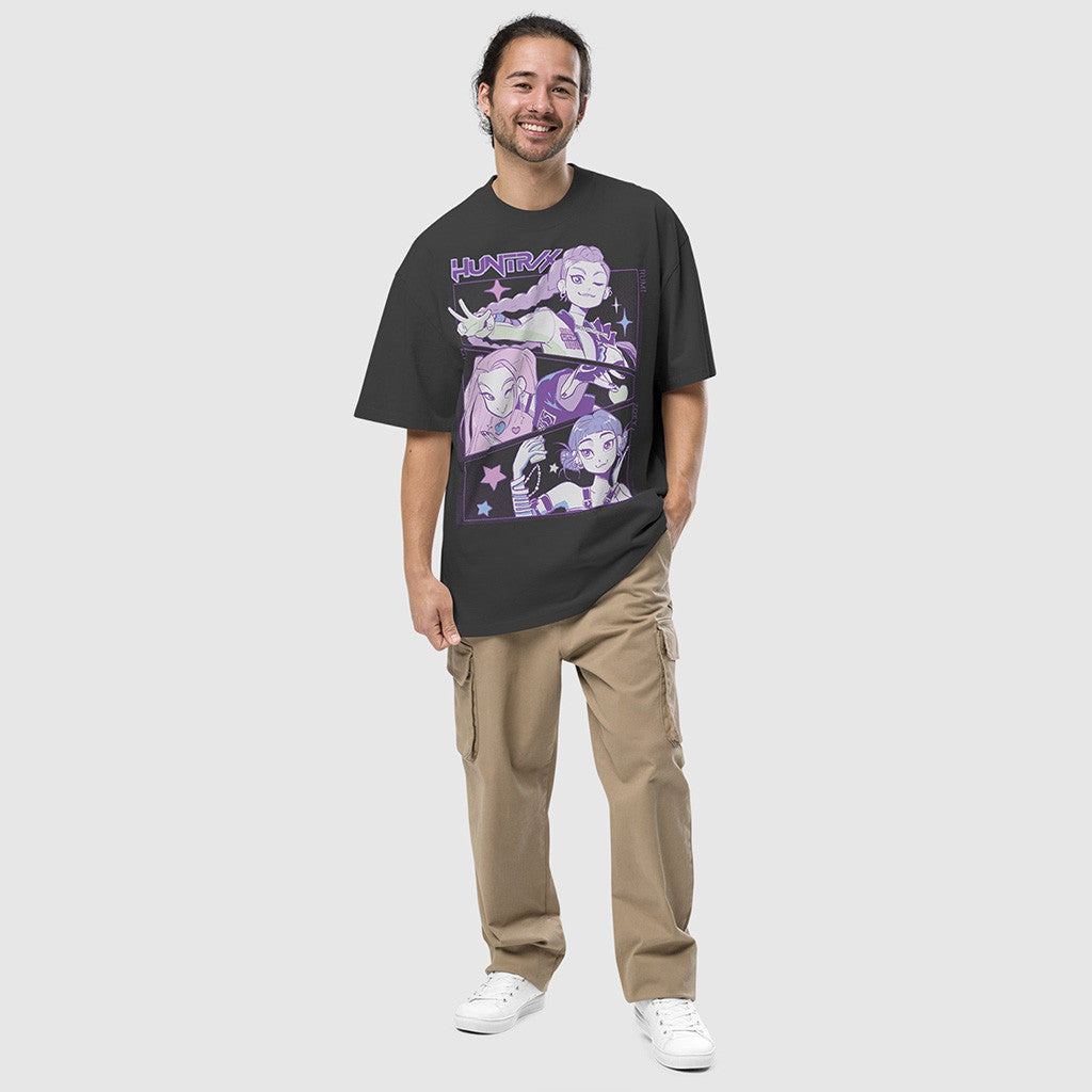 Kpop Demon Hunters Merch KPop Demon Hunters HUNTR X T-Shirt Gifts For Him - GypsysystersGift