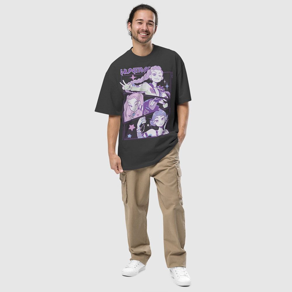 Kpop Demon Hunters Merch KPop Demon Hunters HUNTR X T-Shirt Gifts For Him - GypsysystersGift