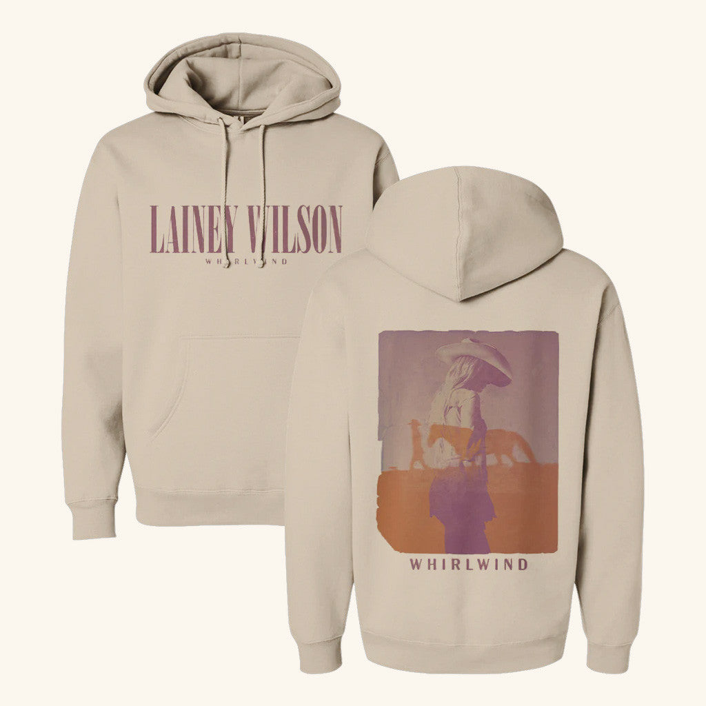 Lainey Wilson Merch Tour 2025 Whirlwind Hoodie Music Lover Gifts For Him - Gypsysystersgift