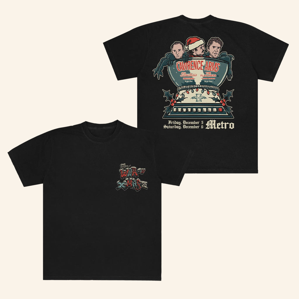 Lawrence Arms Dealer Merch War On Xmas 11 T-Shirt Christmas Gifts For Him - GypsysystersGift