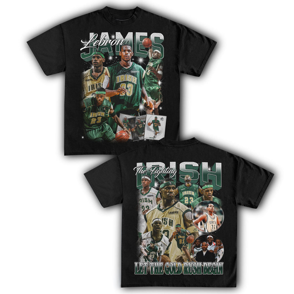 Lebron James Vintage High School T-Shirt For Basketball Lovers Presents For Him - Gypsysystersgift