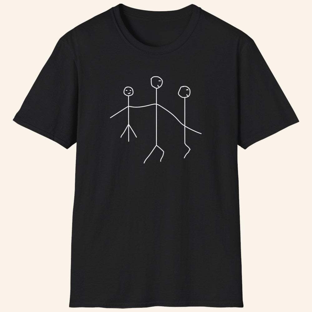 Leith Ross Merch Stick Figures T-Shirt Music Lover Gift Ideas For Him - GypsysystersGift