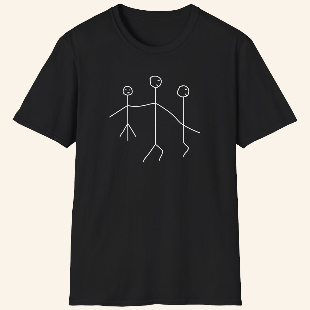 Leith Ross Merch Stick Figures T-Shirt Music Lover Gift Ideas For Him - GypsysystersGift
