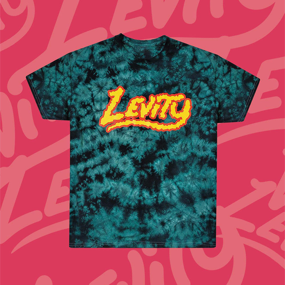 Levity Merch 2555 Levity Roughed Logo Tie Dye T-Shirt Gifts For Wife Gift Idea for Him - GypsysystersGift