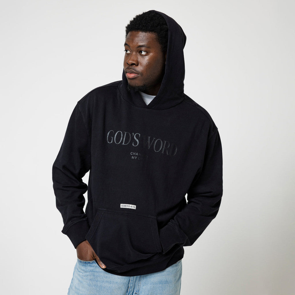 Life Church Merch God's Word Changed My Life Black Hoodie Christmas Gifts For Him - Gypsysystersgift