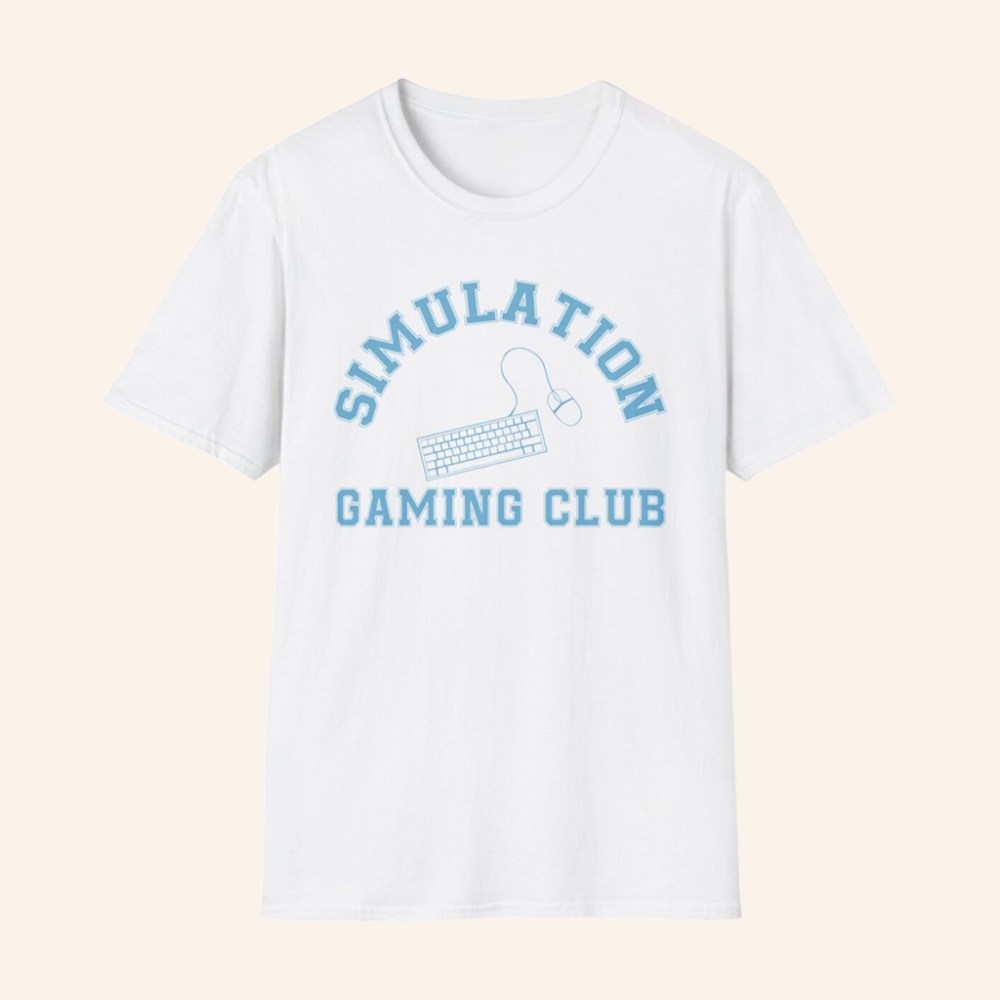Lilsimsie Merch Simulation Gaming Club T-Shirt Birthday Present For Him - Gypsysystersgift