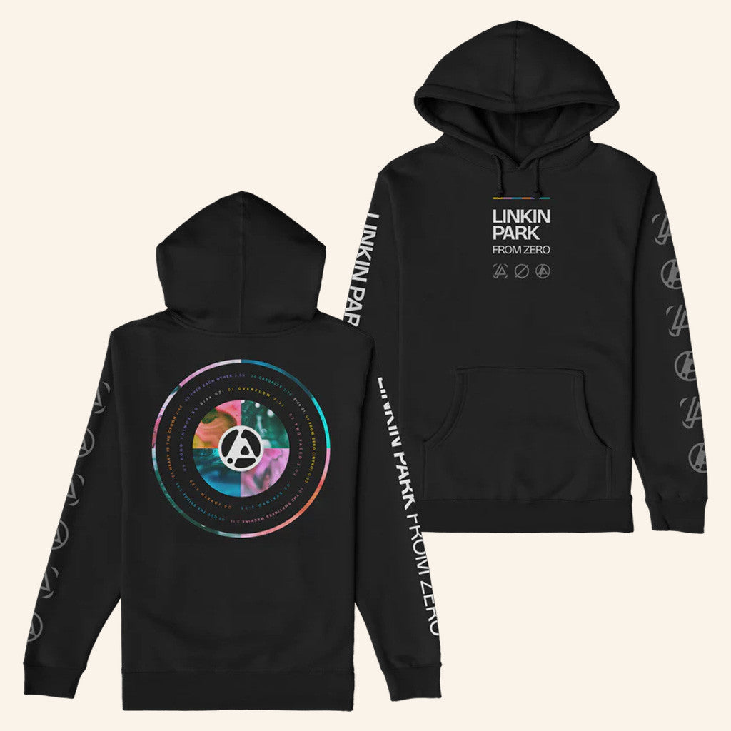 Linkin Park Merch From Zero Radiate Black Hoodie Music Lover Gifts For Him - Gypsysystersgift