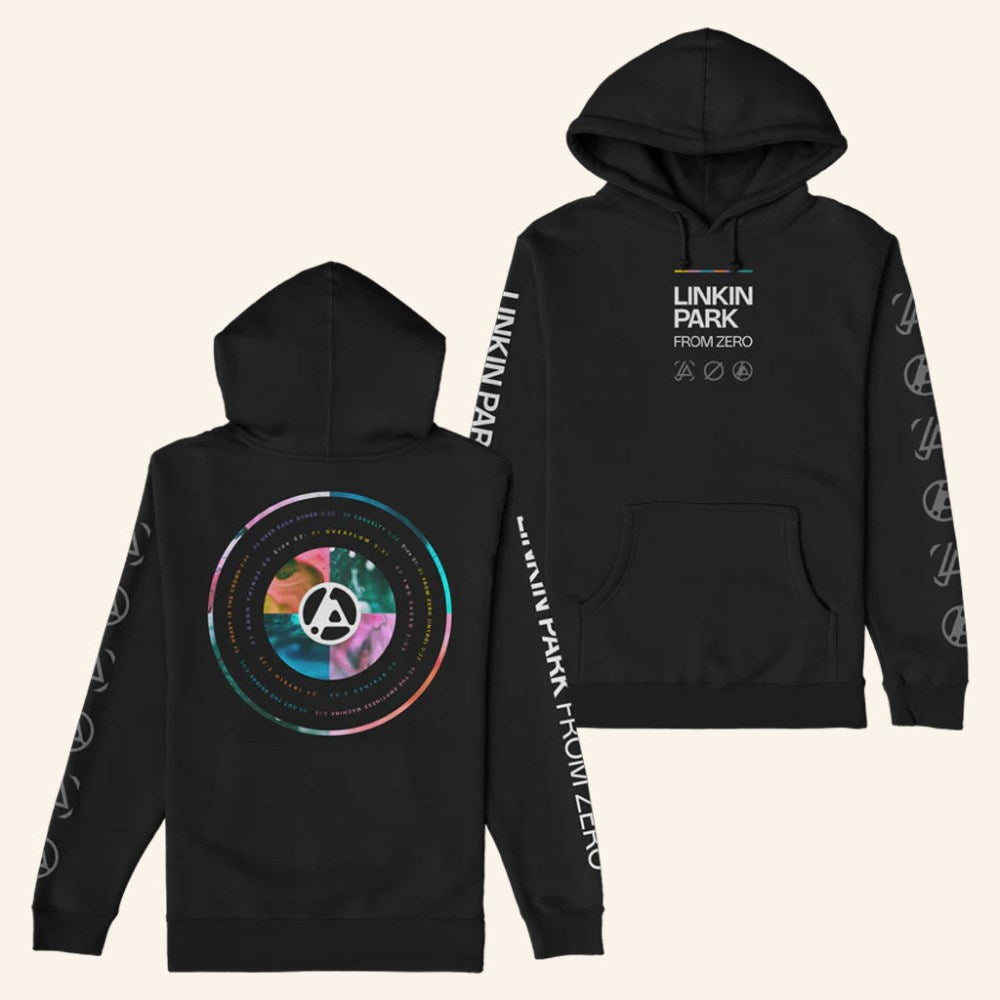 Linkin Park Merch From Zero Radiate Black Hoodie Music Lover Gifts For Him - Gypsysystersgift