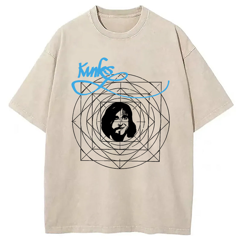 Lola Versus Powerman Washed T-Shirt Unique Aesthetic Fashion Tee Gifts For Besties - Gypsysystersgift