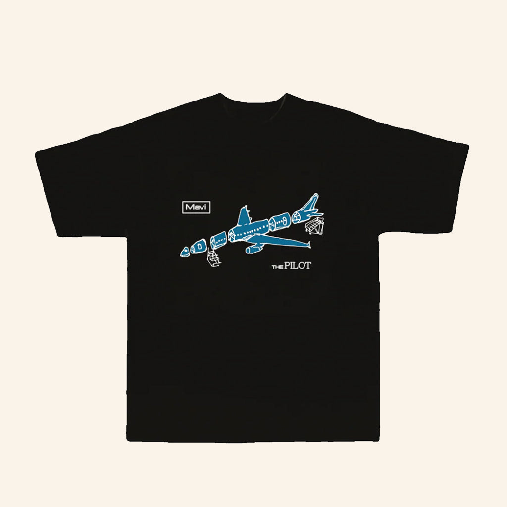 Loma Vista Recordings Merch Mavi The Pilot Black T-Shirt Birthday Ideas For Him - Gypsysystersgift