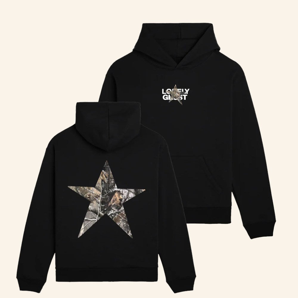 Lonely Ghost Merch Lone Star Camo Hoodie Birthday Gift Ideas For Him - Gypsysystersgift