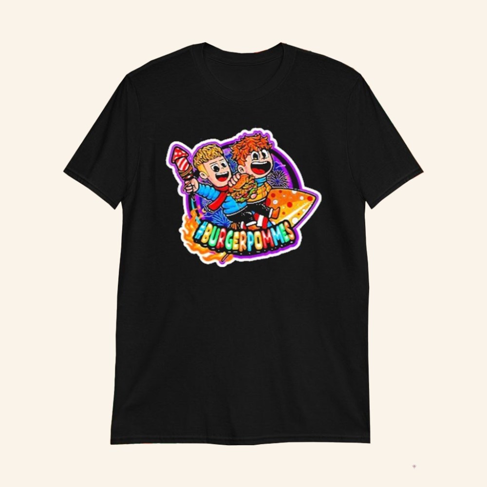 Lukas Burgerpommes New Year's Eve 2026 T-Shirt Lukas Merch Gifts For Son - GypsysystersGift