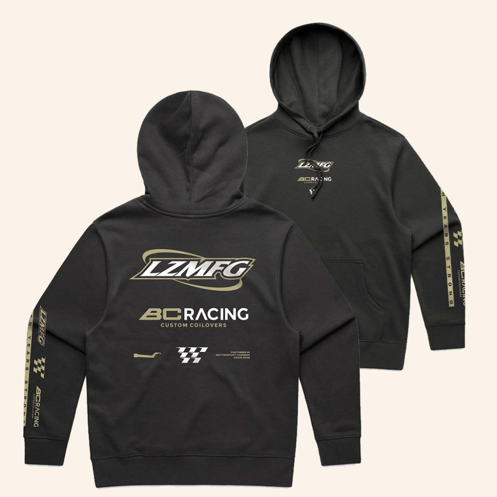 LZMFG Merch LZ X BC Racing 10 Year Hoodie Gifts For Racing Lovers For Him - Gypsysystersgift