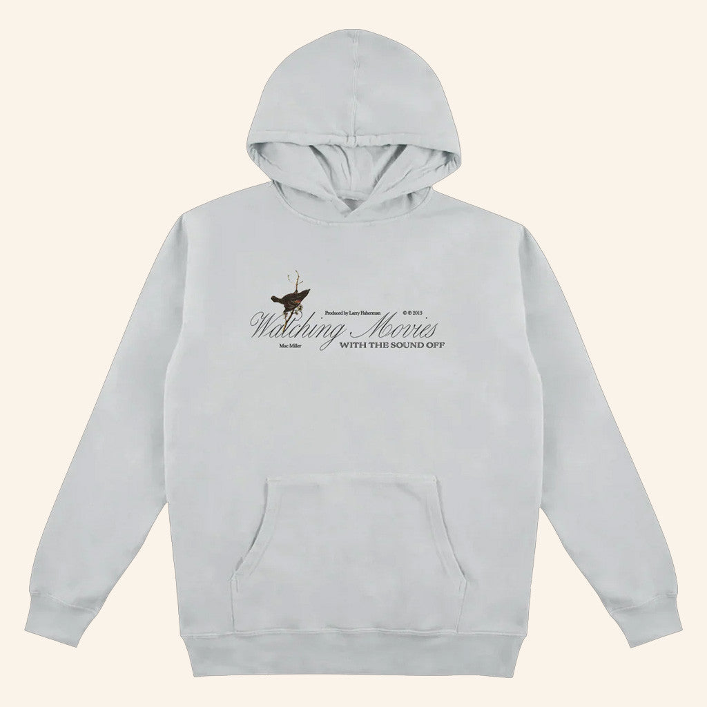Mac Miller Merch Sparrow Watching Movies With The Sound Off Hoodie Gift For Him - Gypsysystersgift