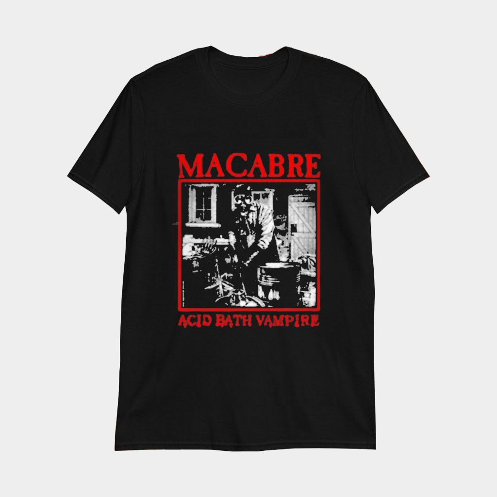 Macabre Acid Bath Vampire T-Shirt Macabre Merch Gifts Ideas For Band Lovers - GypsysystersGift