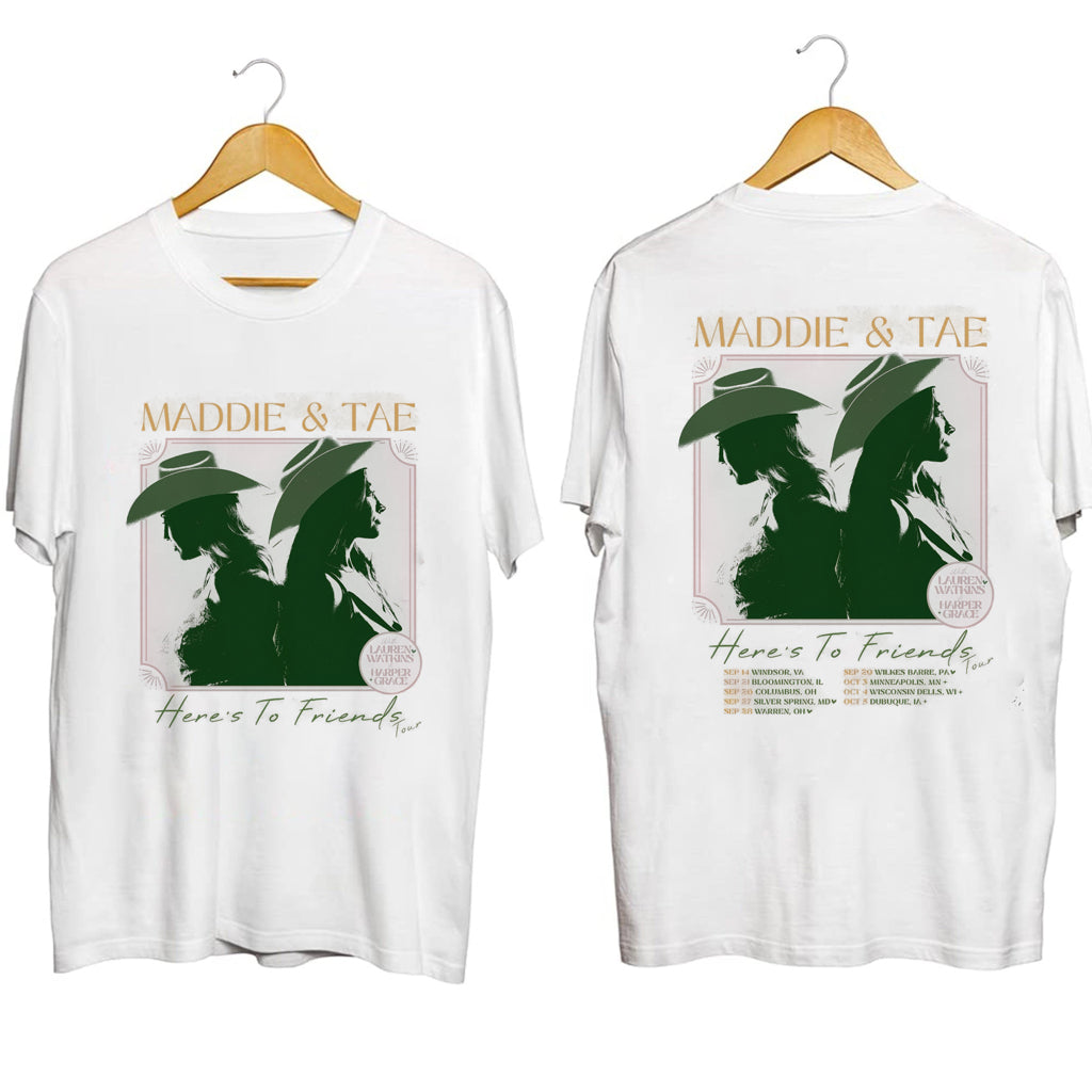 Maddie And Tae Tour 2024 Shirt Fan Merch Music Lover Gift Ideas For Him - Gypsysystersgift