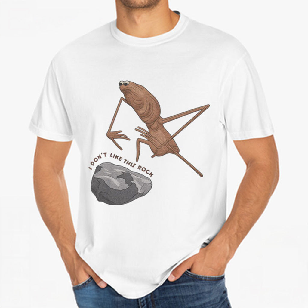 Marcus The Worm I Don't Like This Rock Meme T-Shirt Xmas Presents For Him - Gypsysystersgift