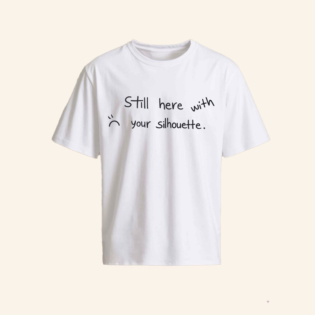 Mark Tuan Merch Still Here With Your Silhouette Shirt Gifts For Her - GypsysystersGift