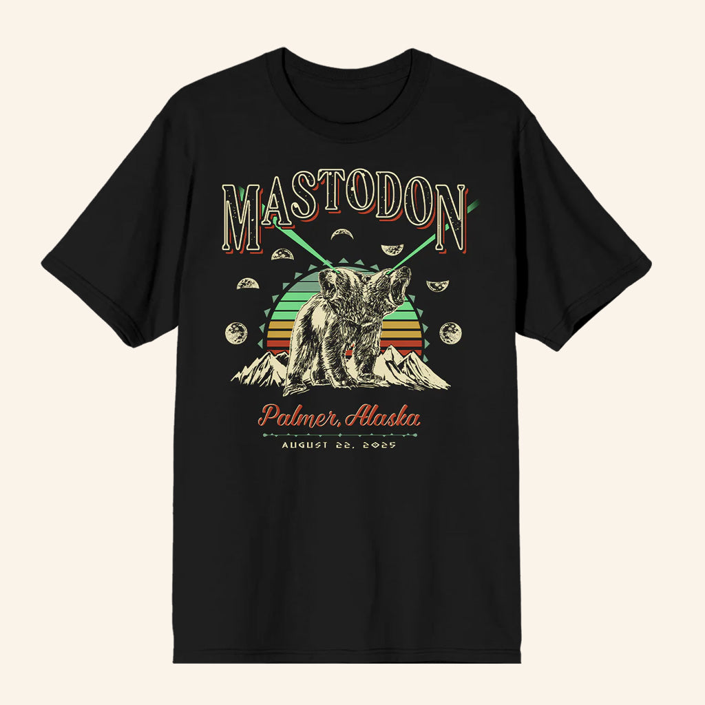 Mastodon Merch Alaska Bear T-Shirt Gifts For Him - GypsysystersGift