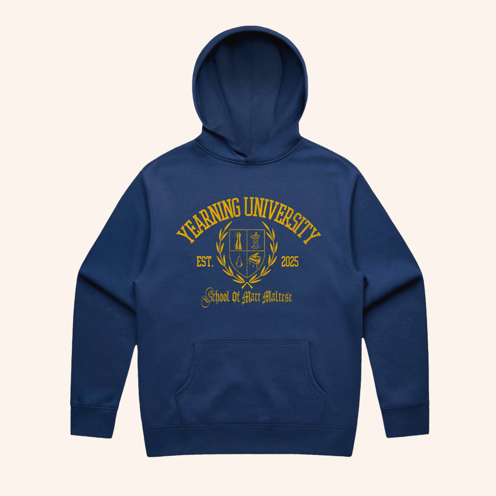 Matt Maltese Merch Yearning University Hoodie Music Lover Gifts For Him - Gypsysystersgift