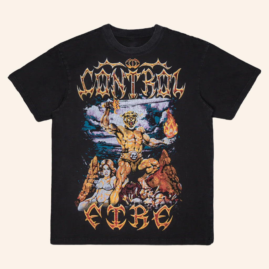 MeatCanyon Merch I Control Fire T-Shirt Christmas Presents For Him - Gypsysystersgift