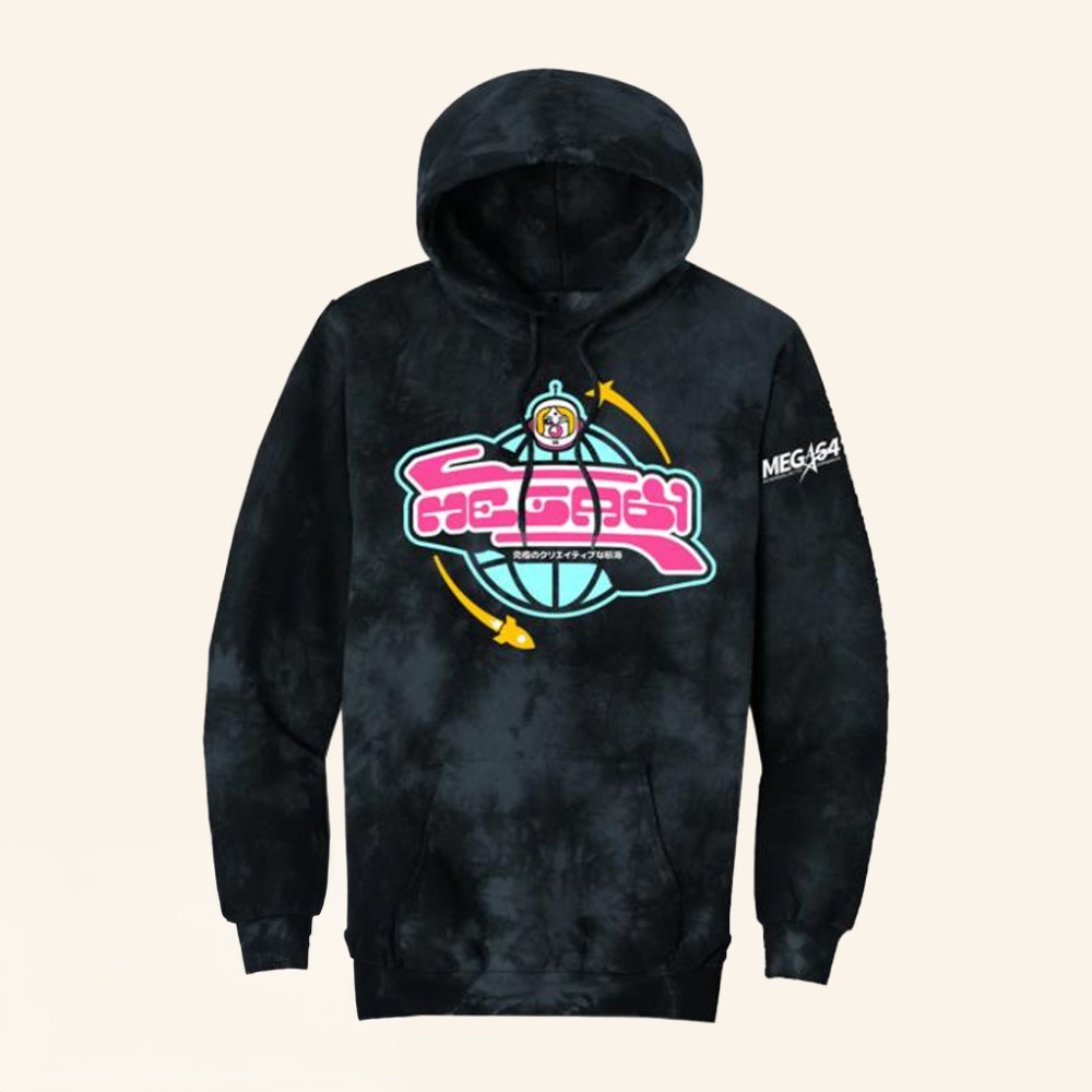 Mega64 Merch Intergalactic Tie Dye Hoodie Christmas Presents For Him - Gypsysystersgift