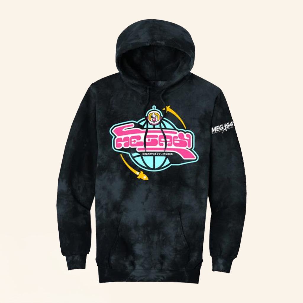Mega64 Merch Intergalactic Tie Dye Hoodie Christmas Presents For Him - Gypsysystersgift