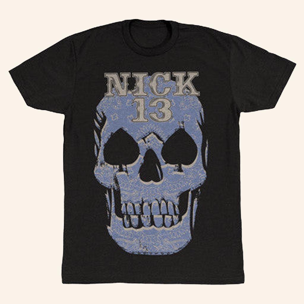 Merch Connection T-Shirt Nick 13 Bandana Skull Shirt Xmas Gifts For Him - Gypsysystersgift