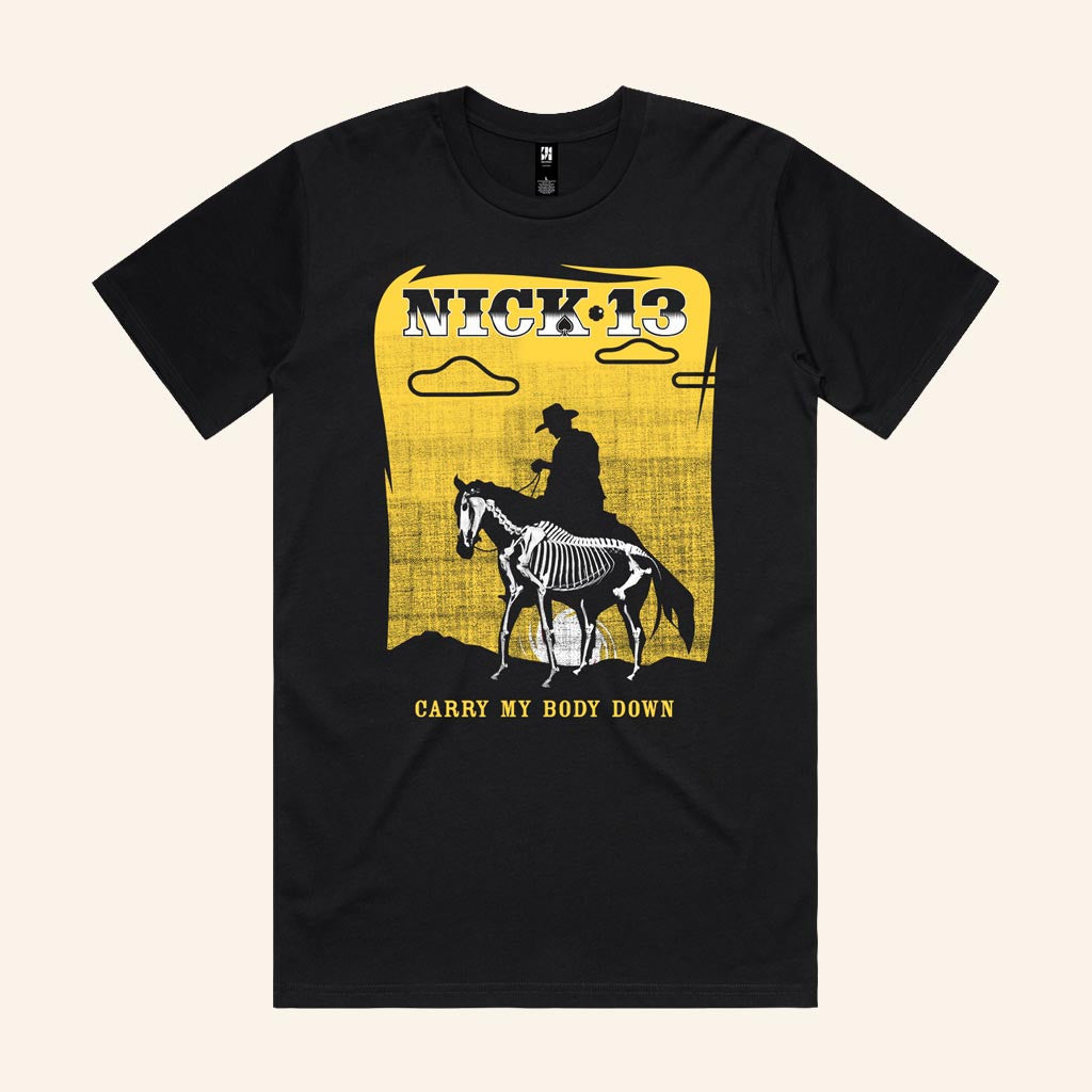 Merch Connection T-Shirt Nick 13 Carry My Body Down Shirt Xmas Gifts For Him - Gypsysystersgift