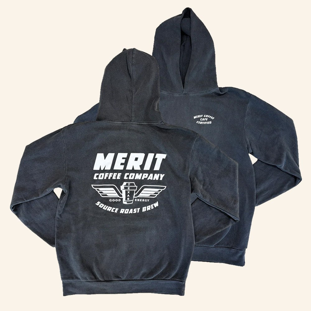 Merit Coffee Merch Winged Hoodie Christmas Presents For Him - Gypsysystersgift